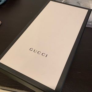 Gucci shoe box